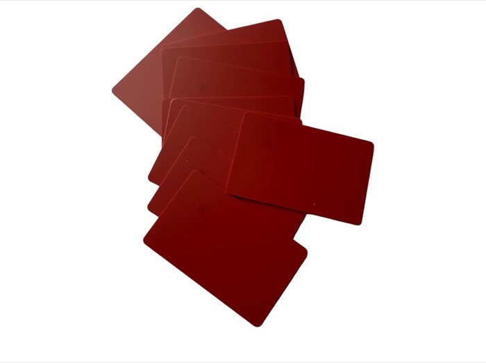 Red NFC cards