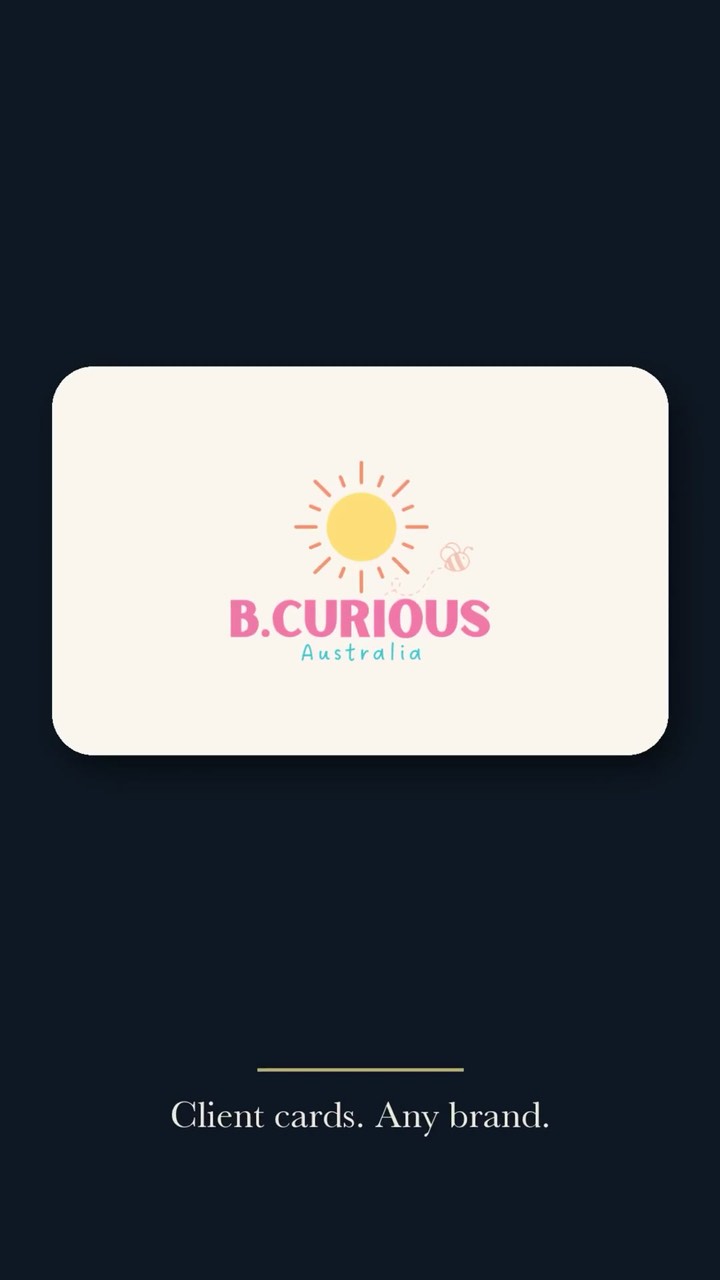 Client branded NFC card example