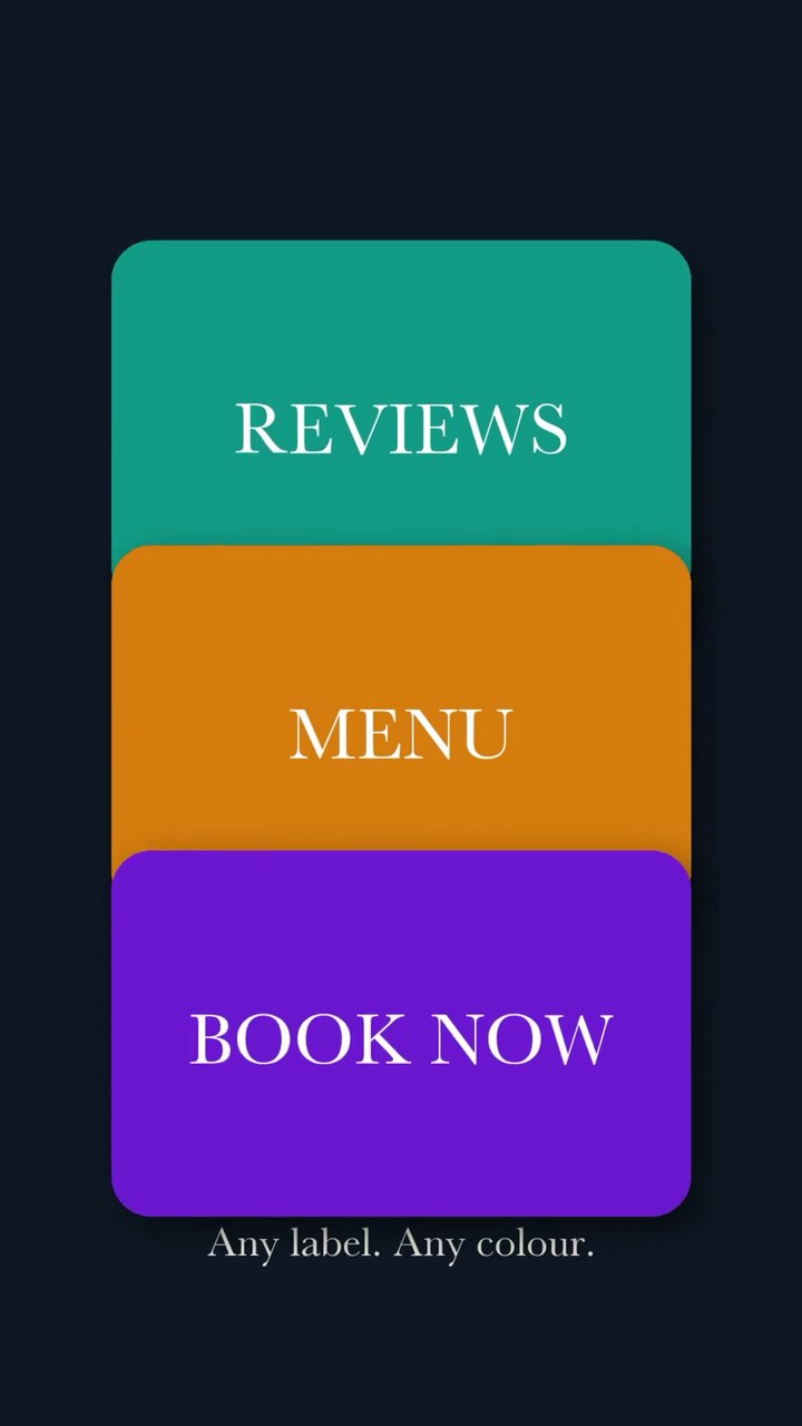 Label cards in any colour