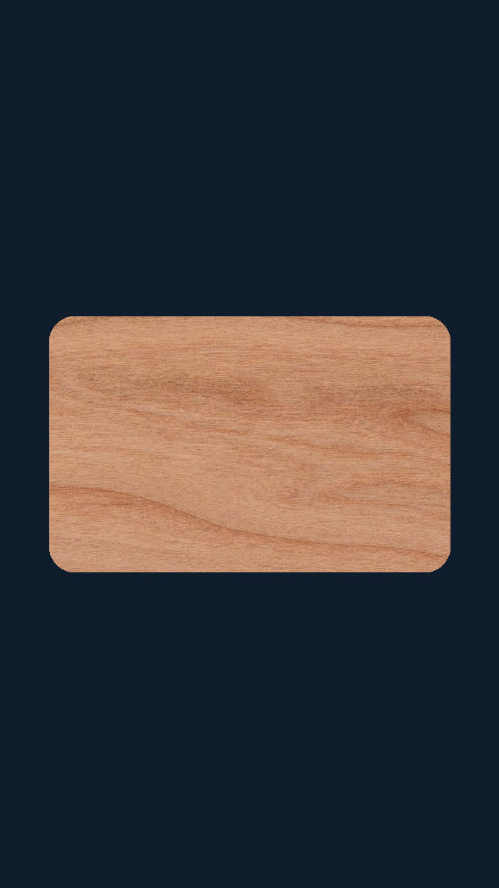 Wood NFC card